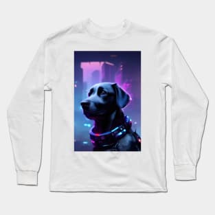 DOG CYBERPUNK Long Sleeve T-Shirt